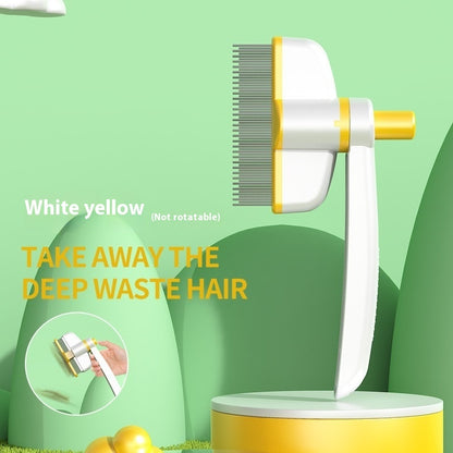 Self-Cleaning Pet Hair Removal Comb – Grooming Brush